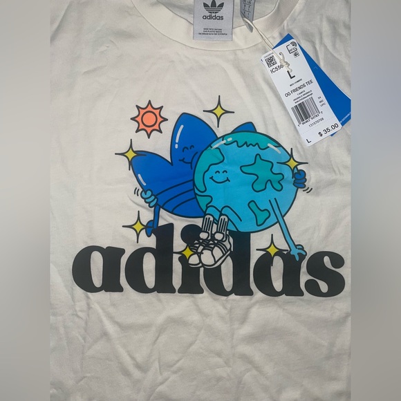 Adidas Mens T-Shirt Size Large. - Picture 2 of 5